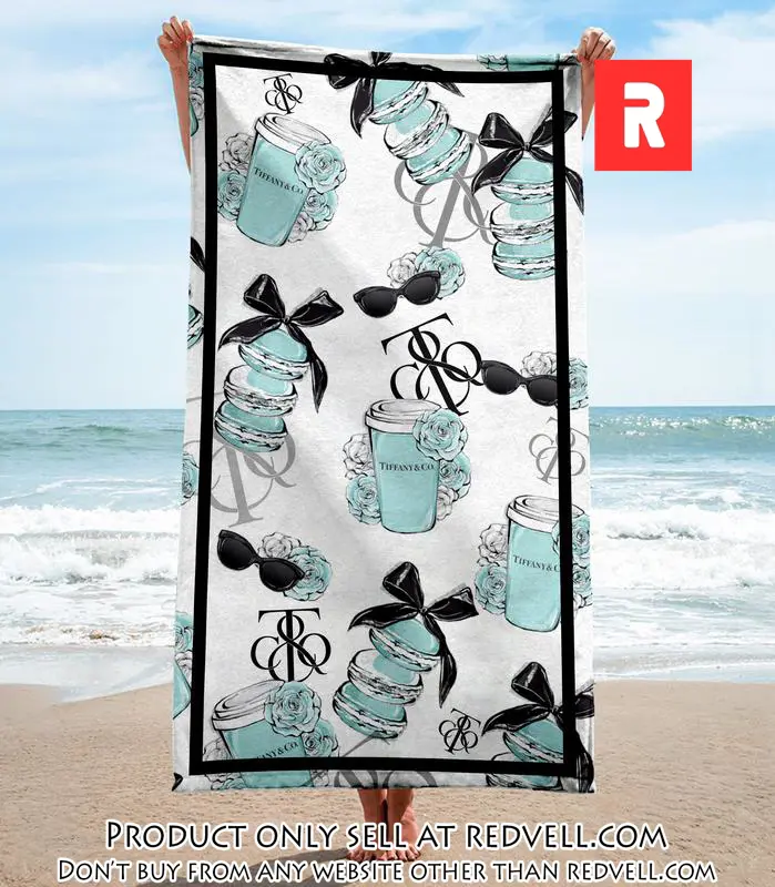 Tiffany & co. beach towel luxury brand hot trending summer  bt00344 rv4826691